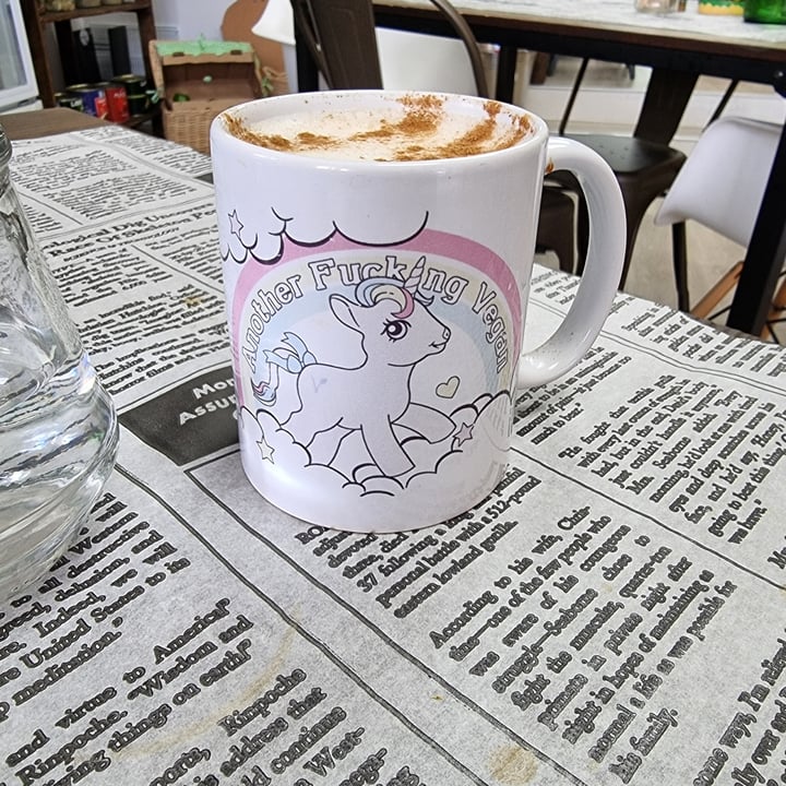 photo of Vegan Streetfood Deli - Obs Chai Latte shared by @glc on  28 Sep 2021 - review