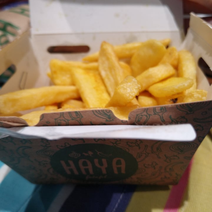 photo of Haya Falafel batata frita canoa shared by @marcelarmb on  16 May 2022 - review