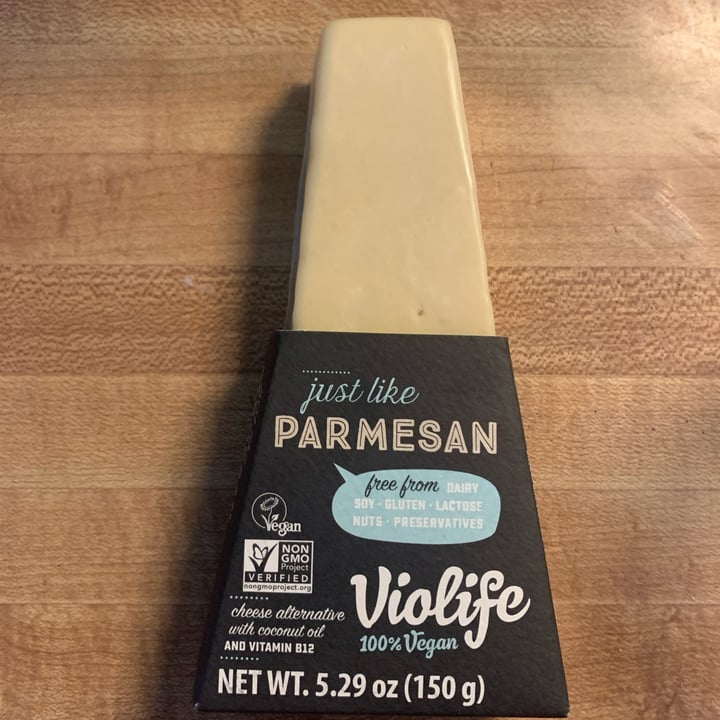 review photo of Violife Just Like Parmesan Wedge shared by @nnico on 03 Oct 2021 - review