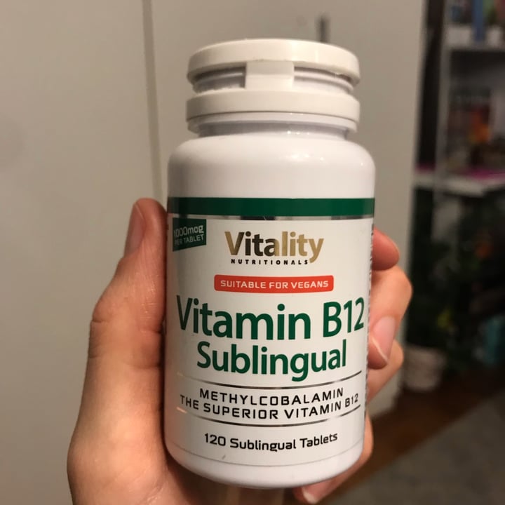 photo of Vitality Vitamin B12 sublingual shared by @aledelsa on  15 Dec 2021 - review