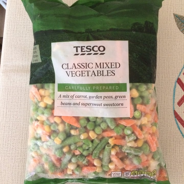 photo of Tesco classic Mixed Vegetables shared by @cazmikk on  09 May 2022 - review
