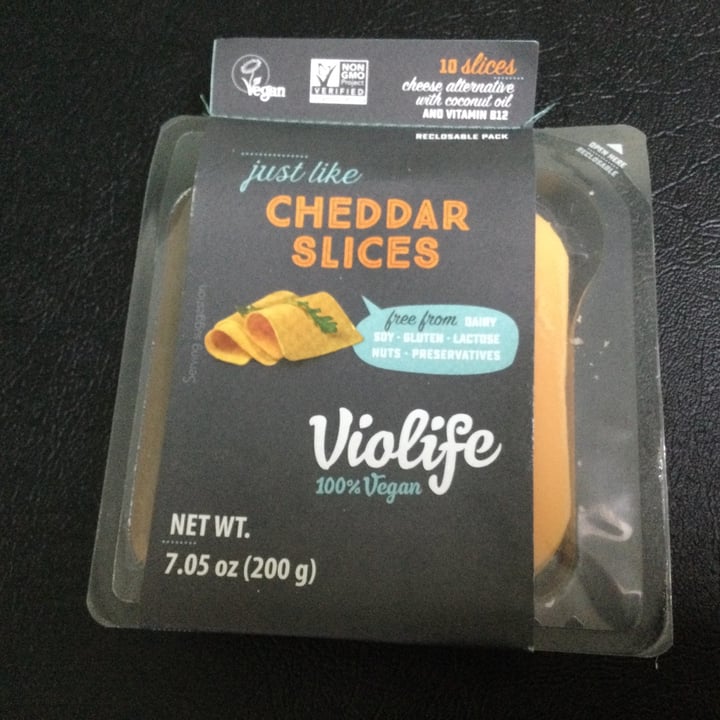 photo of Violife Mature Cheddar Slices shared by @mmdolan on  30 Dec 2020 - review