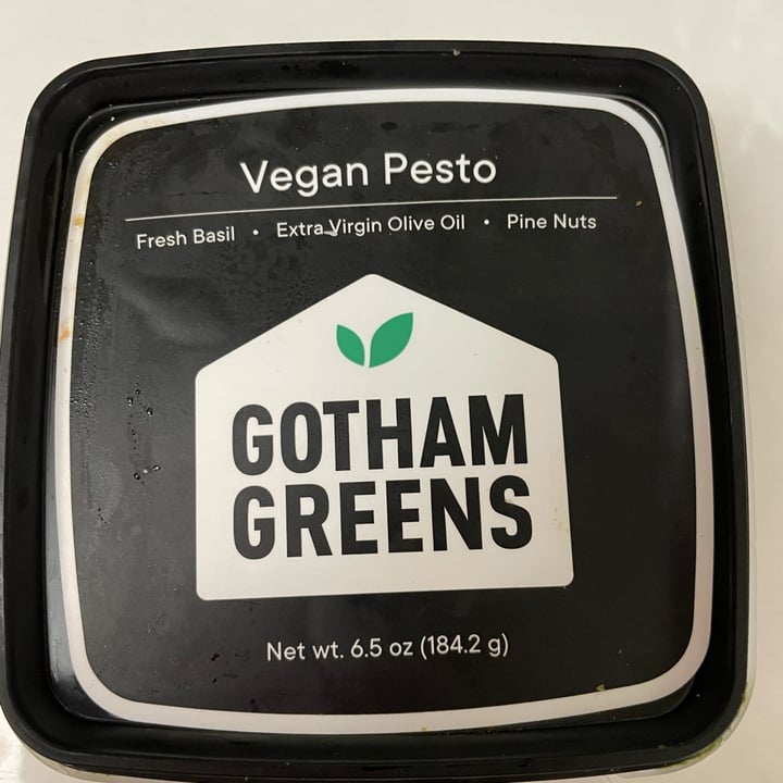 photo of Gotham Greens Vegan pesto shared by @veganfoodcrazy on  22 Oct 2021 - review