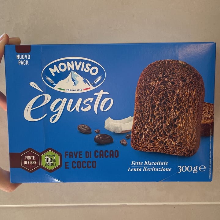 photo of Monviso Biscotto Salute Con Fave Di Cacao E Cocco shared by @lidiaborrelli on  09 Sep 2022 - review