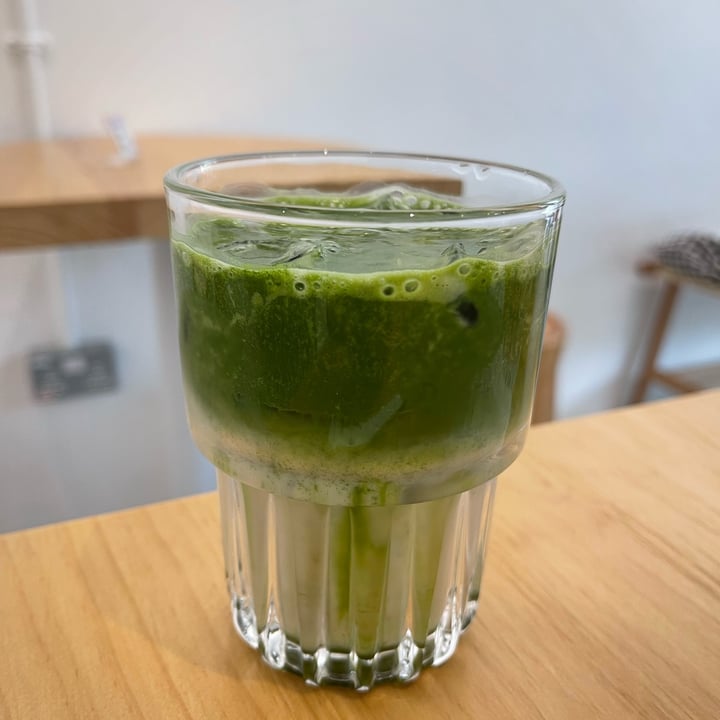 review photo of Lilac Oak Matcha oat latte shared by @superdupersumi on 28 Feb 2022 - review