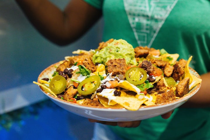 review photo of Viridescent Kitchen Monster Nachos shared by @onegreatvegan on 19 Sep 2019 - review