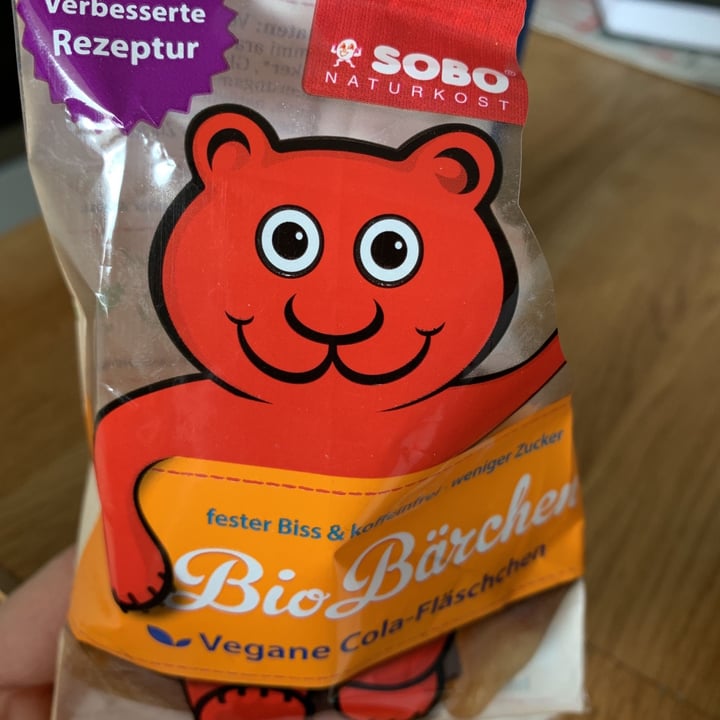 photo of SOBO Naturkost Bio Bärchen Cola-Fläschchen shared by @julia86 on  05 Jun 2021 - review