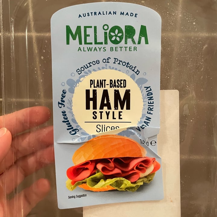 photo of Meliora Plant-Based Ham Style Slices shared by @clairereviews on  08 Jul 2022 - review