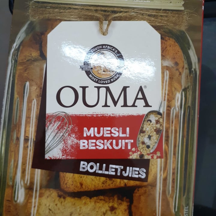 photo of Ouma Rusks Ouma Rusks Muesli Flavour shared by @vegancheez on  01 Dec 2020 - review