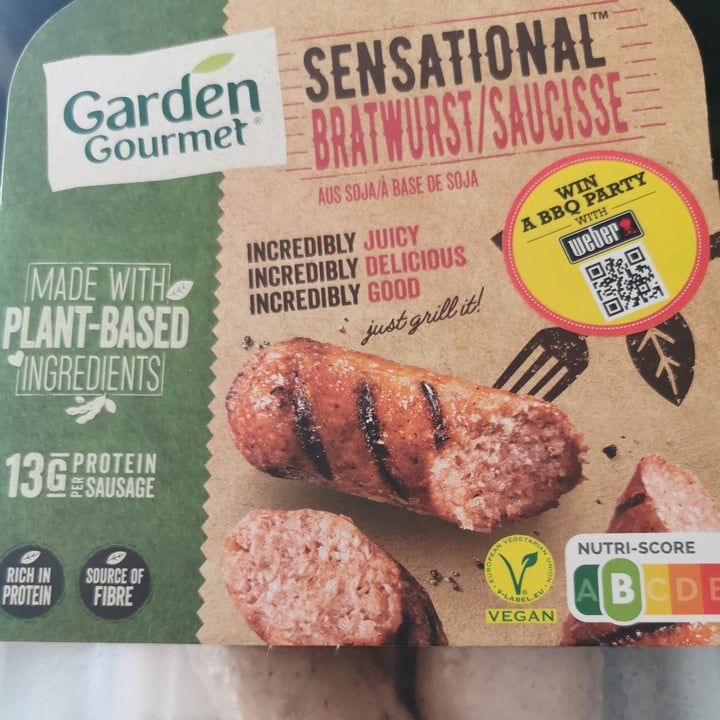 photo of Garden Gourmet salsiccia shared by @caihe on  01 Jun 2022 - review