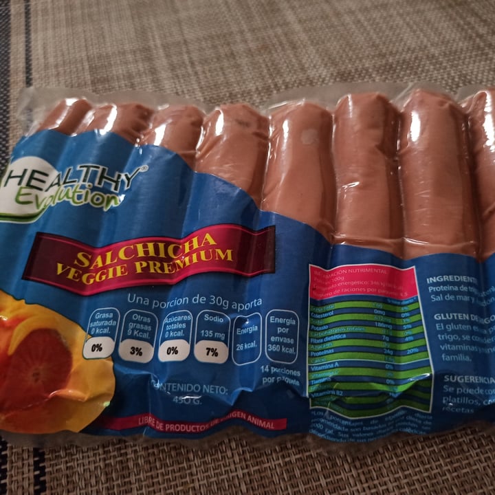 photo of Healthy Evolution Salchicha Veggie Premium shared by @silviswilvis on  24 Apr 2020 - review