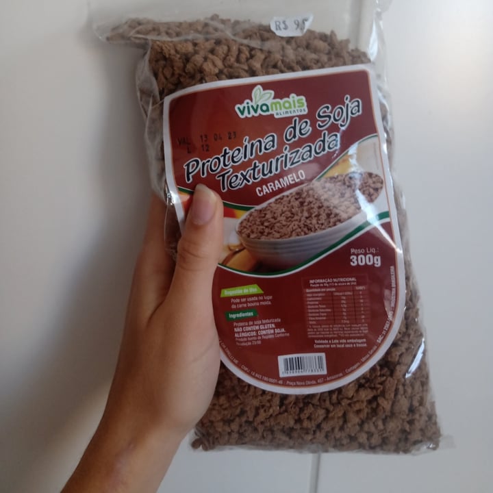 review photo of viva mais proteina de soja shared by @veganamineira on 16 Sep 2022 - review