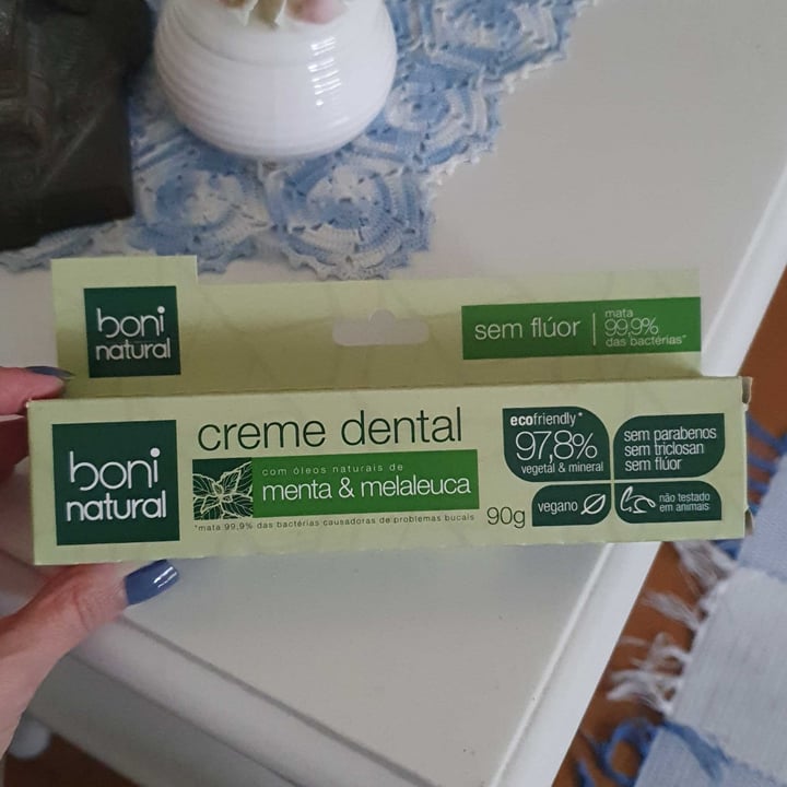photo of Boni natural Creme Dental shared by @nananicolau on  16 Oct 2022 - review