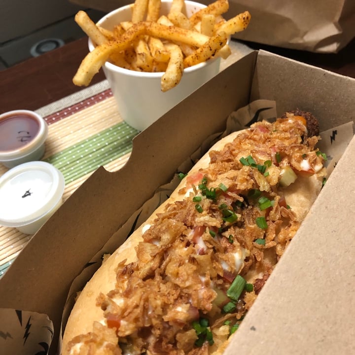 photo of German Street Food Hot Dog Falafel shared by @melic16 on  15 Aug 2020 - review