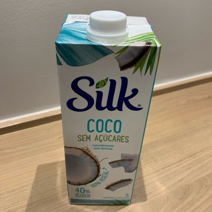 photo of Silk Leite De Coco Sem Açúcares shared by @cr-vegan on  18 Jun 2022 - review