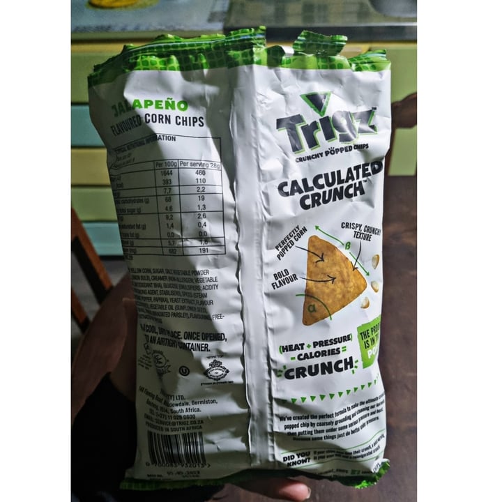 photo of Trigz Jalapeño popped chips shared by @gittek on  13 Aug 2022 - review