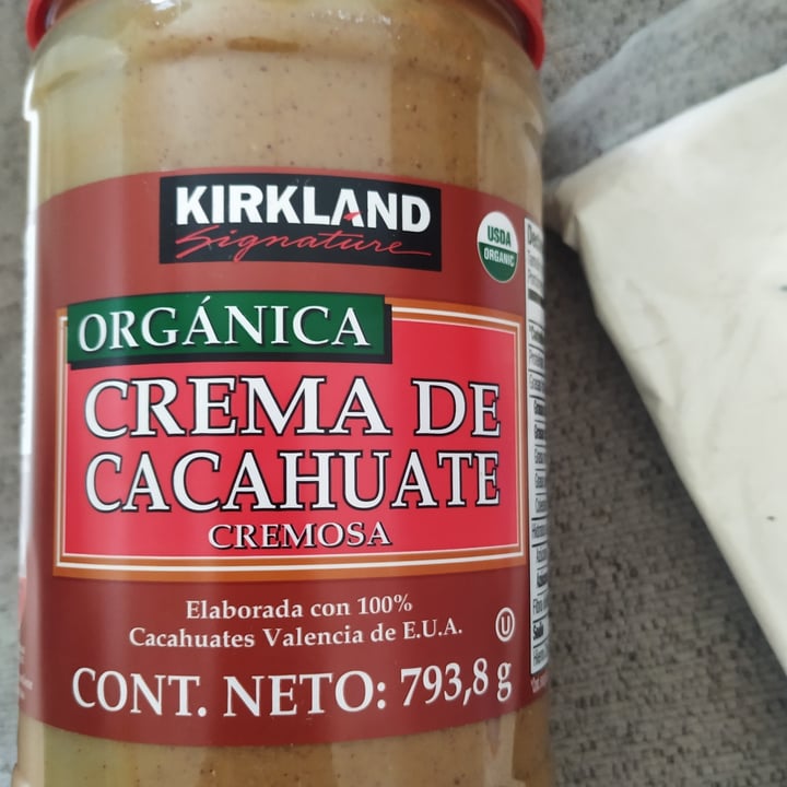 photo of Kirkland Signature Crema de cacahuete cremosa organica shared by @hazesand on  17 Feb 2021 - review