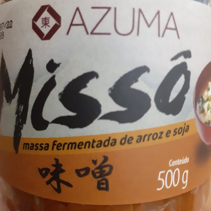 photo of Azuma Missô Massa Fermentada De Arroz E Soja shared by @veraslima on  16 May 2022 - review
