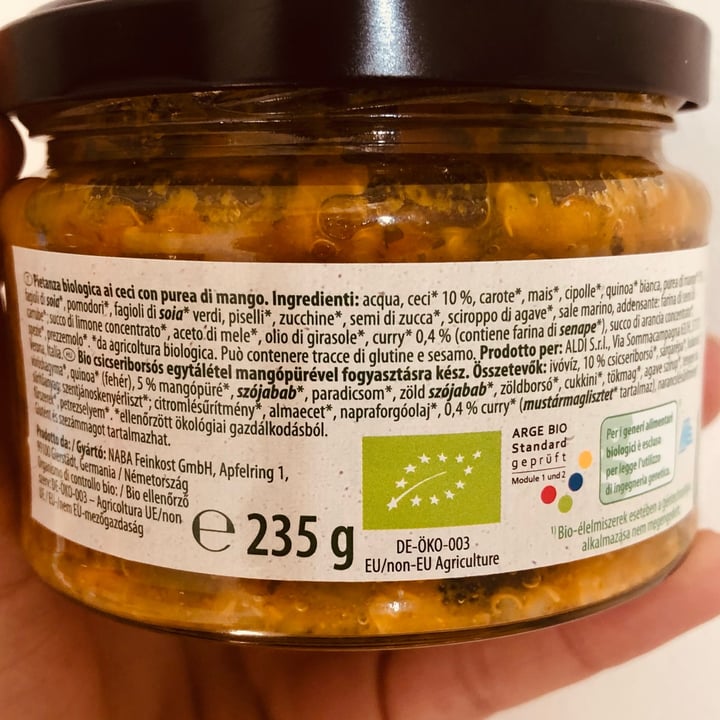 review photo of Bio Natura Veggie bowl curry Ceci E Mango shared by @azzurra21 on 02 Apr 2022 - review