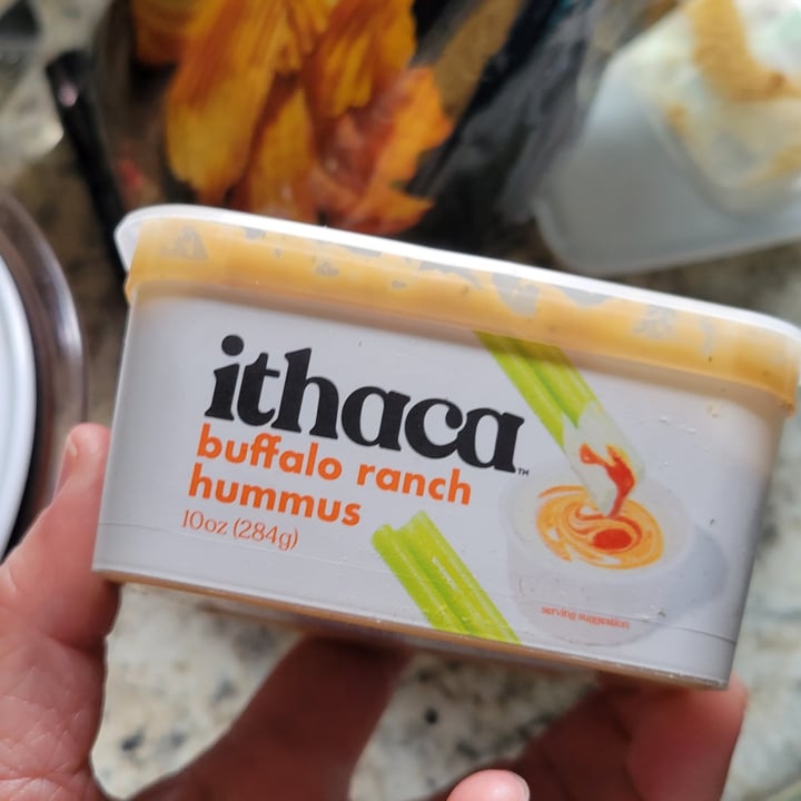 photo of Ithaca Cold-Crafted Buffalo Ranch Hummus shared by @cathyprzel on  09 Apr 2021 - review