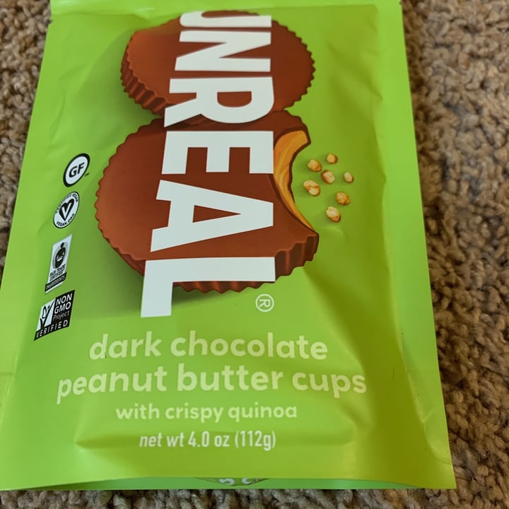review photo of UNREAL Crispy Dark Chocolate Peanut Butter Cups shared by @williamse on 28 Dec 2020 - review