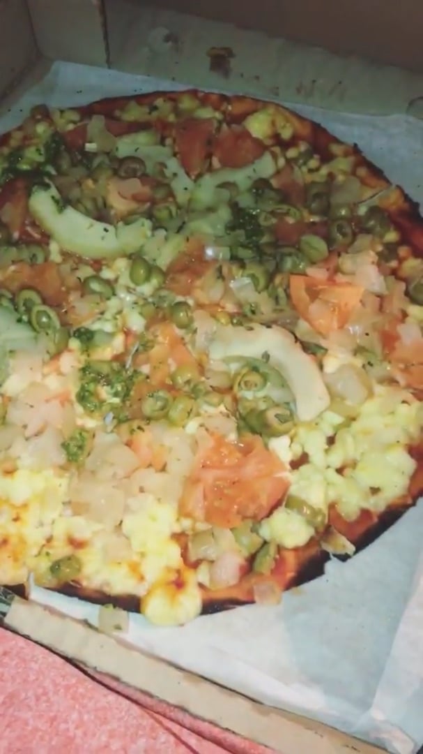 photo of Arlecchino Pizza Pizza Vegana shared by @antoniavillagrab on  28 Nov 2019 - review