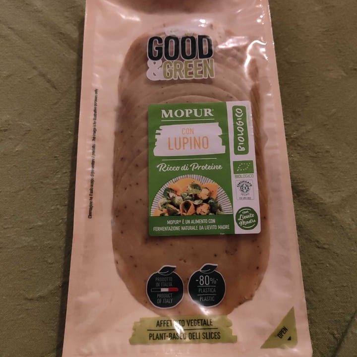 photo of Good & Green Mopur con lupino shared by @gilazza on  15 Oct 2022 - review