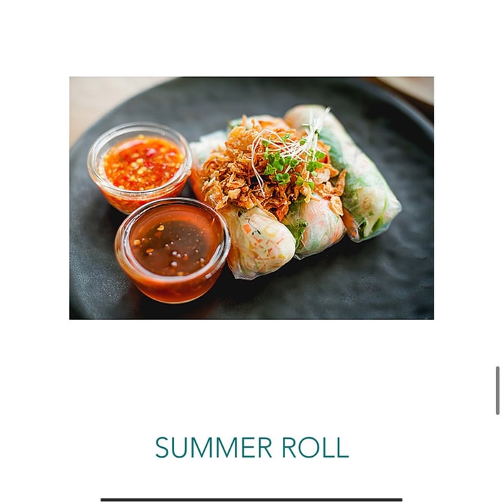 photo of The Kind Bowl spring roll shared by @greenbovine on  17 Mar 2021 - review