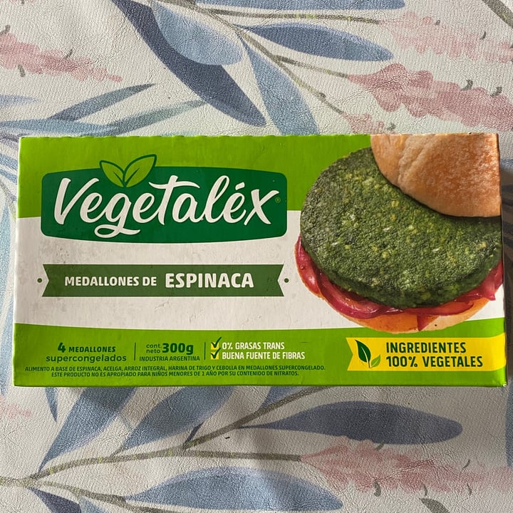 photo of Vegetalex Medallones de Espinacas shared by @pitylaoveja on  16 Feb 2021 - review