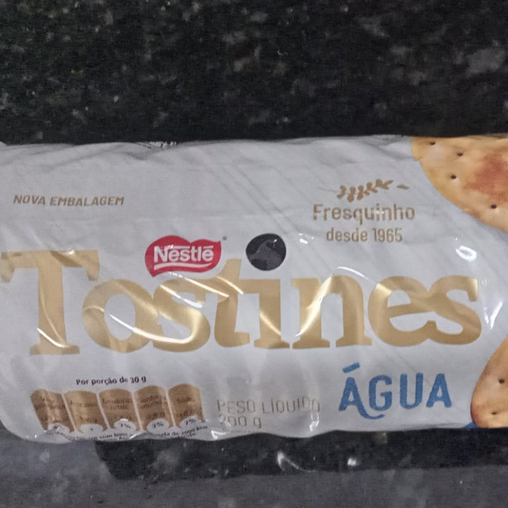review photo of Nestlé Tostines - Biscoito Água shared by @fevidal on 15 Jun 2022 - review