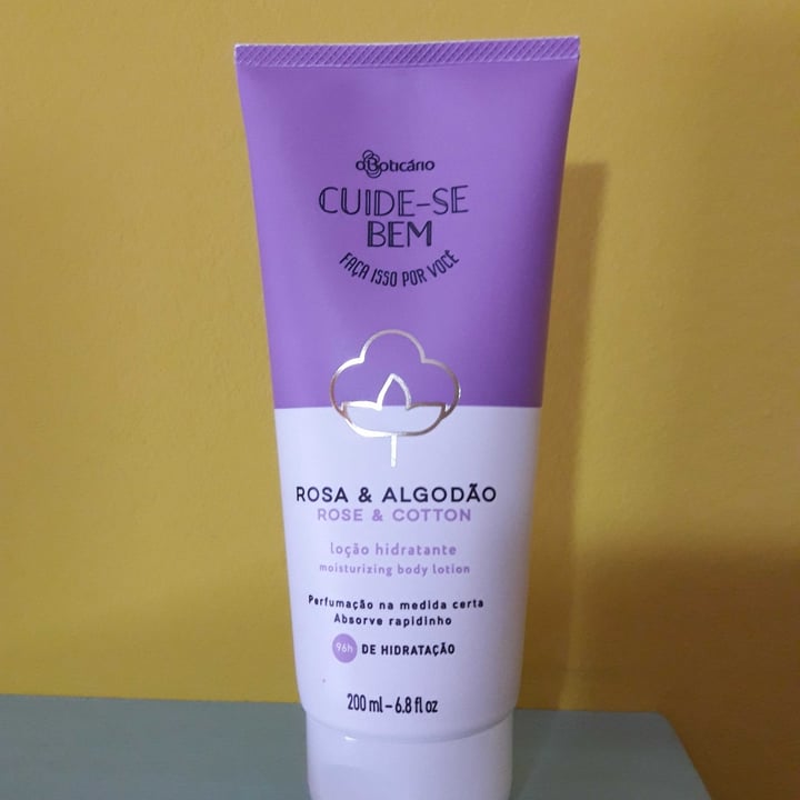 review photo of O Boticário Hidratante Rosa & Algodão shared by @fabio77 on 22 Apr 2022 - review