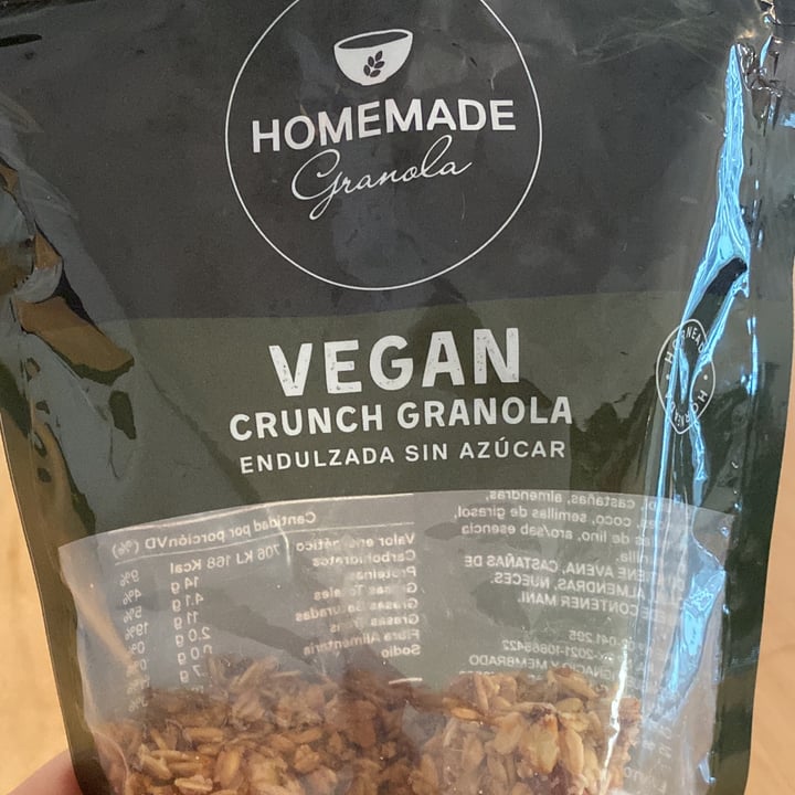 photo of Homemade Granola Vegan Crunch shared by @-vanevegan- on  22 Jul 2022 - review