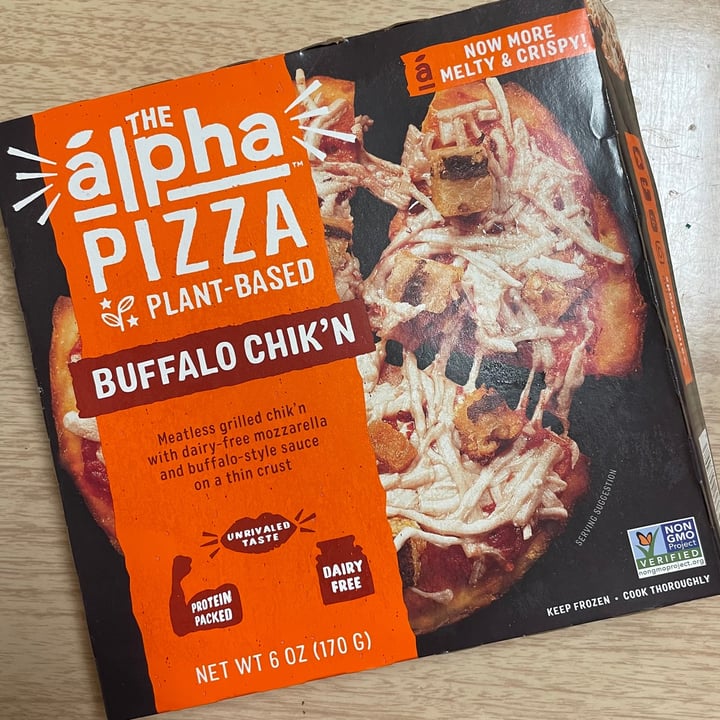 review photo of Alpha Foods Buffalo Chik’n alpha Pizza shared by @soularflare on 18 Apr 2021 - review