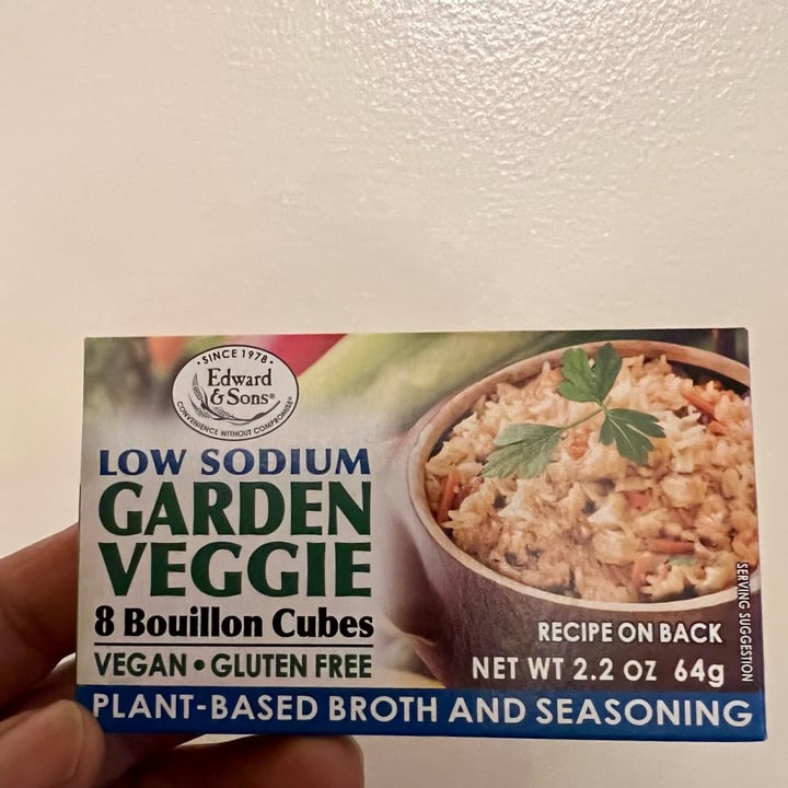photo of Edward & Sons Garden Veggie Bouillon Cubes shared by @manjugarg on  24 Dec 2021 - review