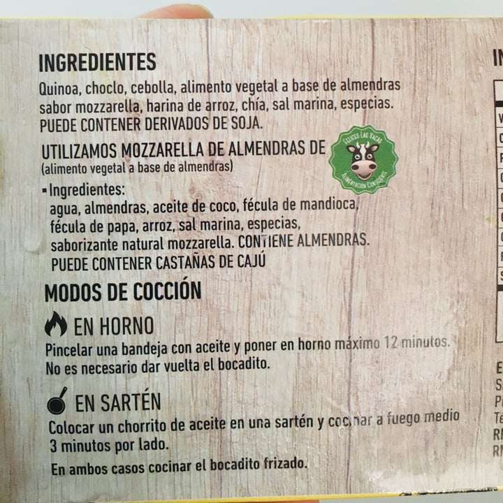 photo of Mundo Vegetal Bocaditos de Quinoa con Muzzalmendra shared by @sofiporti on  09 Sep 2020 - review