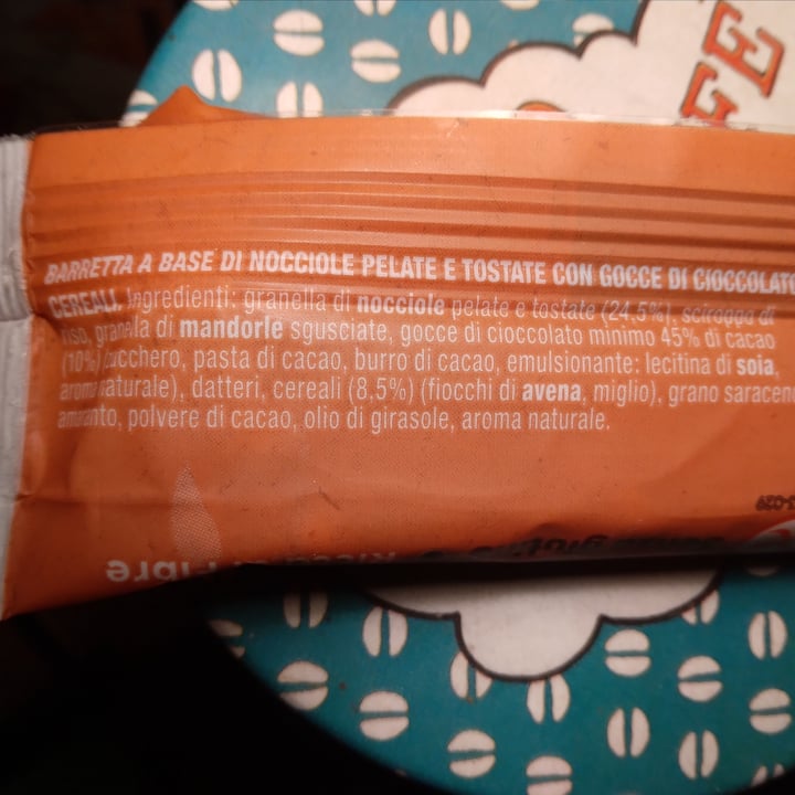 photo of Noberasco Viva Break nocciola e gocce di cioccolato shared by @giuliacarosio on  06 Nov 2022 - review