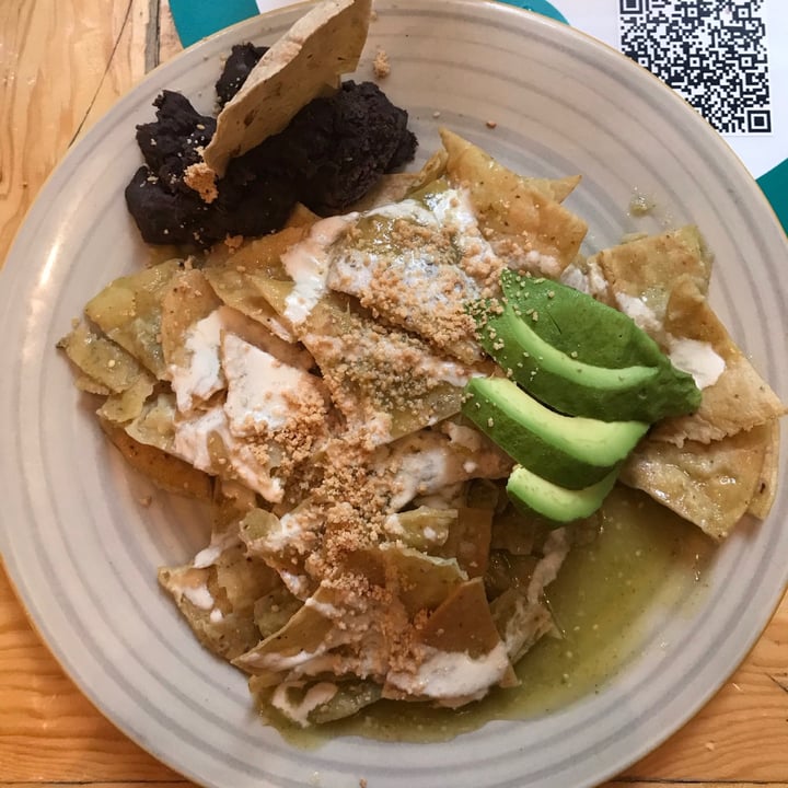 photo of Aura Vegana Chilaquiles shared by @celerezas on  23 Jul 2020 - review