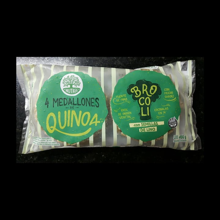 photo of Nutree Medallon de Quinoa de Brócoli shared by @aquilesjugador on  19 Nov 2022 - review