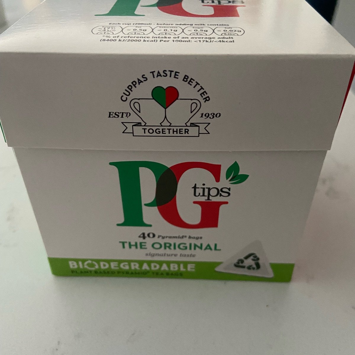 PG tips Biodegradable Tea Bags Reviews abillion