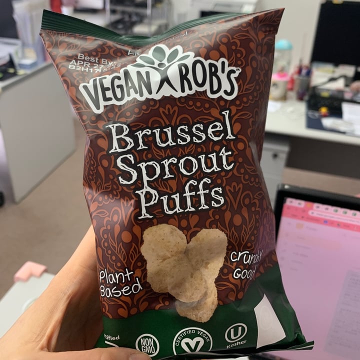 photo of Vegan Rob's Brussel Sprout Puffs shared by @fionabest on  27 Apr 2020 - review