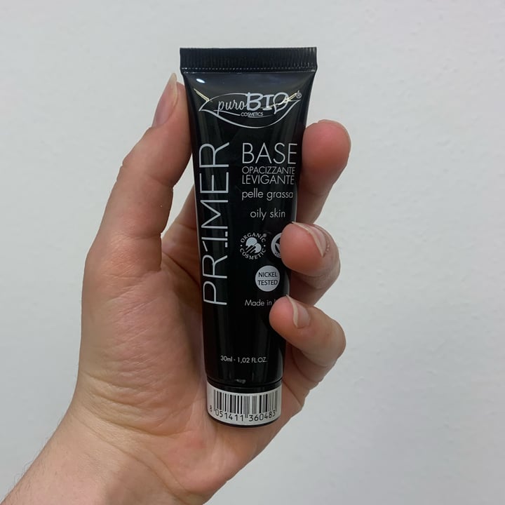 photo of PuroBIO Cosmetico Primer base opacizzante levigante shared by @gingercringe on  28 May 2022 - review
