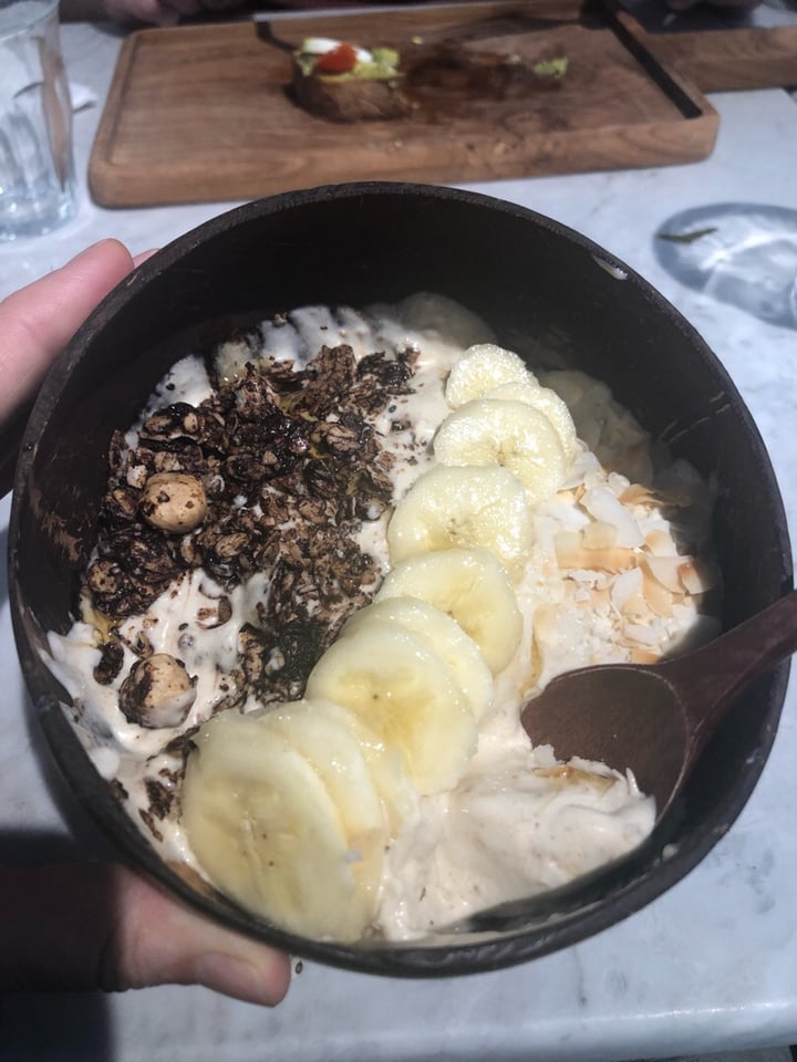 review photo of The Social Space Tough Nut Smoothie Bowl shared by @ekbakkelund on 11 May 2019 - review