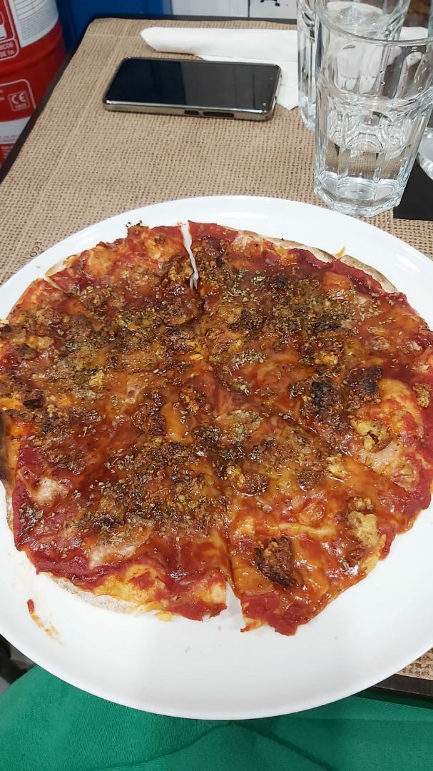review photo of La Factoría Vegana Café-Bar Pizza barbacoa shared by @soya on 25 Nov 2019 - review