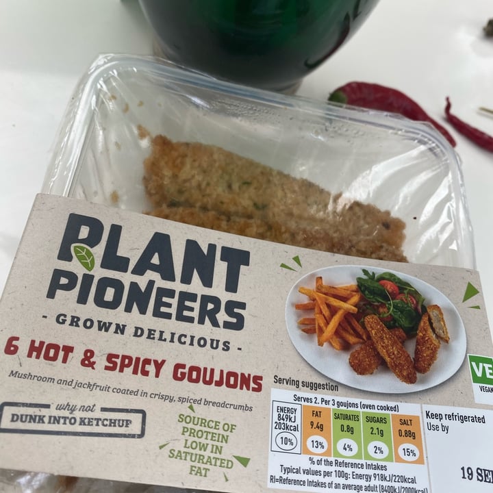 photo of Plant Pioneers 6 hot and spicy goujons shared by @lolia on  18 Sep 2022 - review