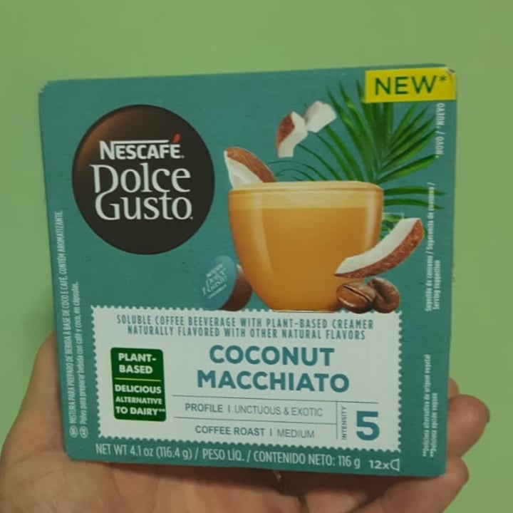 photo of Nescafè Dolce Gusto Coconut Macchiato shared by @rodrigosicheroli on  06 May 2022 - review