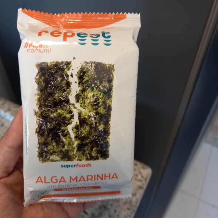 photo of Rapeat Snack Alga Marinha shared by @cibellepassos on  01 May 2022 - review