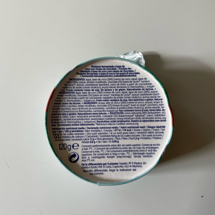 review photo of Alpro Absolutely Coconut STRACCIATELLA shared by @myrtleberries on 07 May 2022 - review