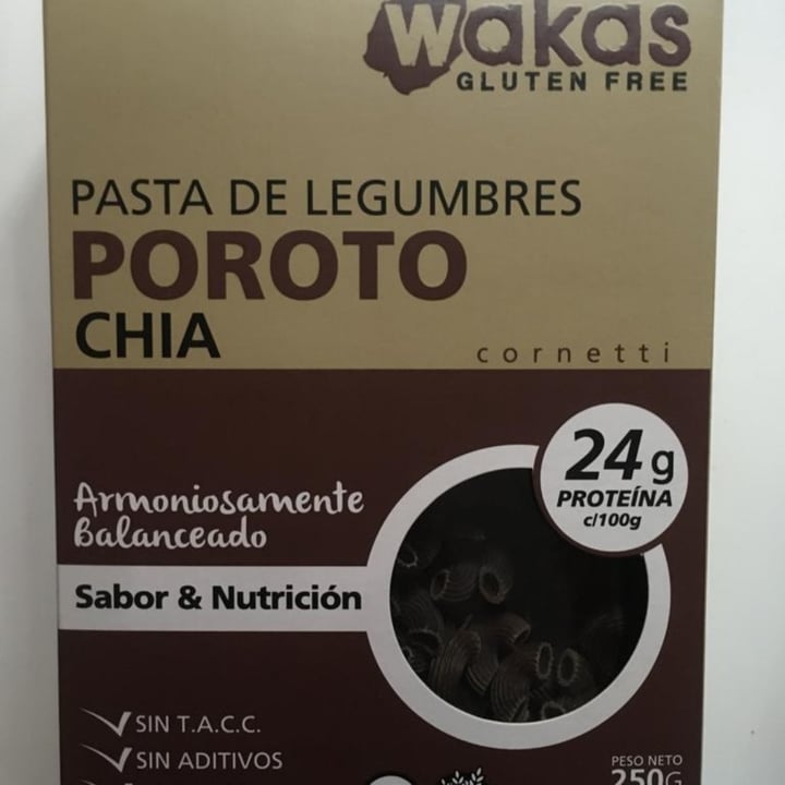 review photo of Wakas Pasta de Legumbres Poroto y Chia shared by @sandru on 29 Jun 2022 - review