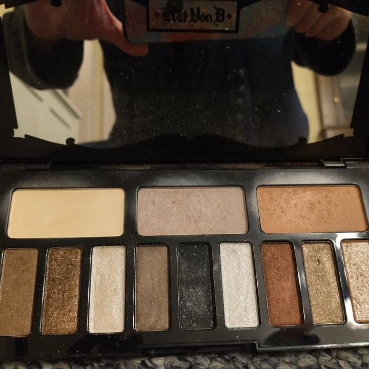 photo of Kat von d Shade and Light eyeshadow palette shared by @ronnievegan1980 on  30 Mar 2022 - review