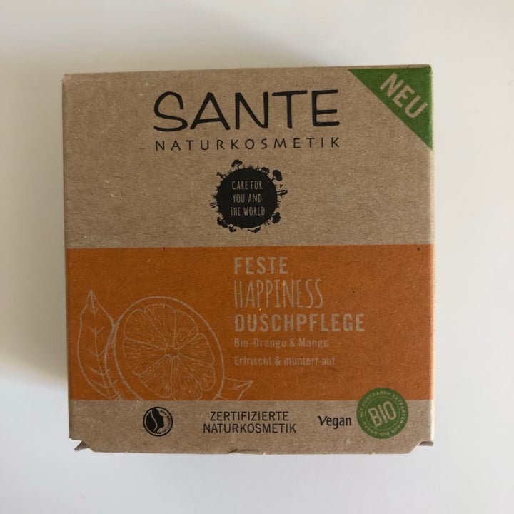review photo of Sante Naturkosmetik Feste Happiness Duschpflege shared by @delchen on 10 Aug 2021 - review